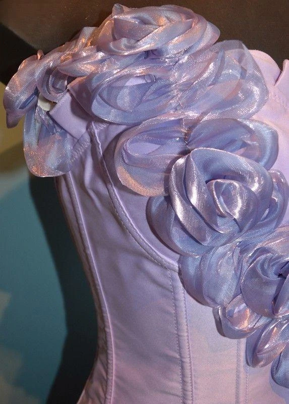 Lila korset maat S met bijpassende nieuwe string – photo 5